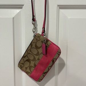 Coach wristlet